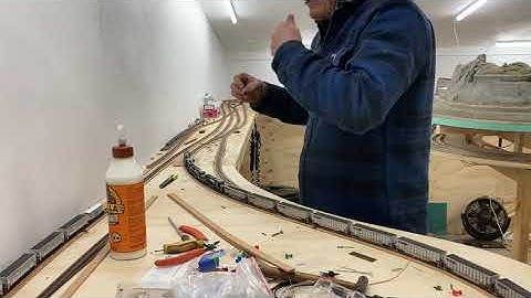 N scale layout update, I couldn’t help myself, I love long coal trains 😆