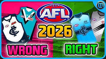 What Every AFL Team Will Wear in 2026 and Why They