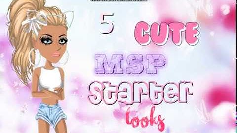 MSP | 5 CUTE STARTER LOOKS FOR GIRLS!