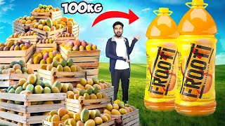 100Kg Mangoes = How Much Mango Juice ??   कितना जूस निकलेगा