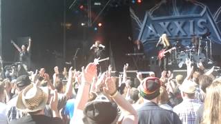 AXXIS - Heavy Rain / Little War (cut) - Sweden Rock Festival 7.6.2013