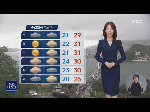 [AI날씨] 09/13(화) 여수MBC AI 기상캐스터 임혜정 / 광주전남 날씨정보 (AI 일기예보)