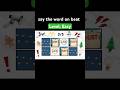 say the word on beat christmas #challenge #shorts #sayonbeat #onbeat
