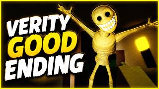 How To Get Good Ending In Verity Roblox - Verity Good Ending Walkthrough
