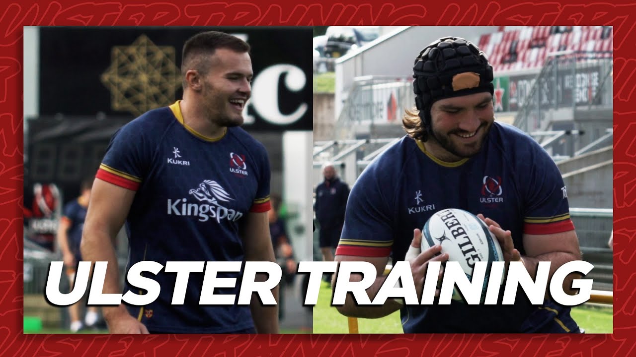 Ulster Rugby training this week Zebre preparations YouTube