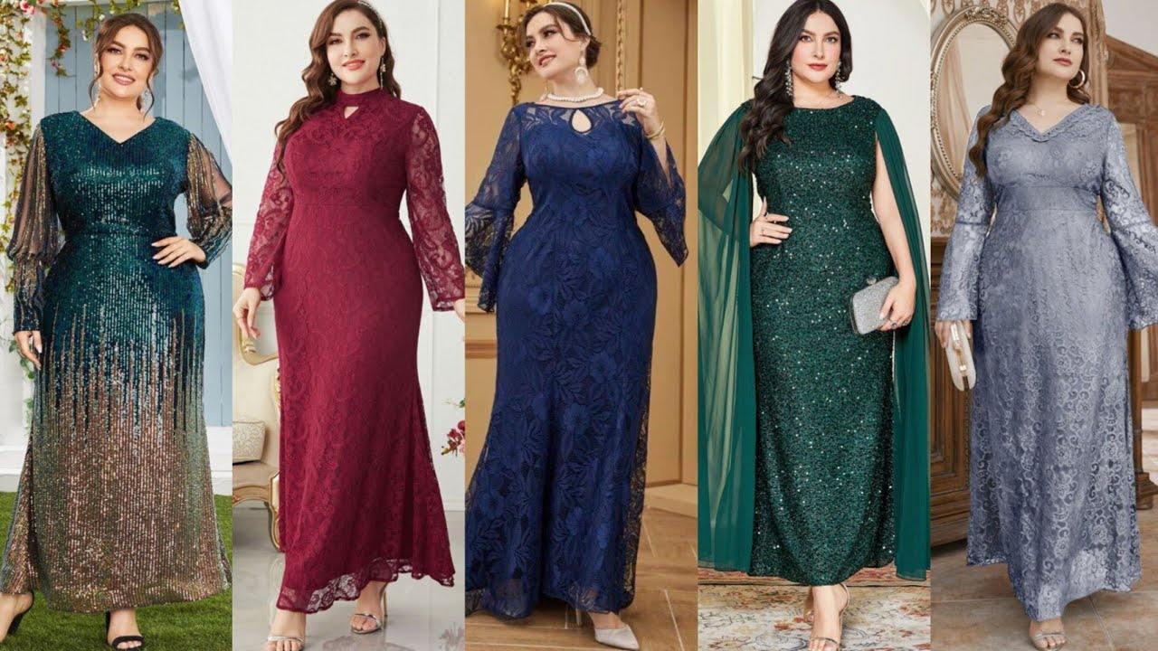 Top most beautiful and gorgeous plus size mother of the bride dress 2025