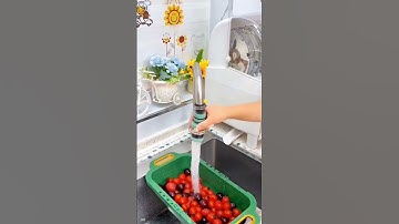 Đầu lọc nước trực tiếp tại vòi xoay 360 độ siêu. Lọc 99% cặn bẩn trong nước. Lh:0364027478 #giadung