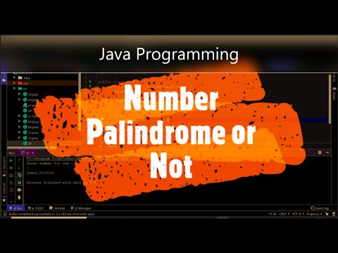 How to check Number is Palindrome or not  in Hindi || Java Program to check Palindrome Number Hindi