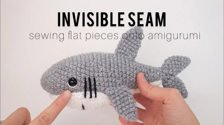 Sewing Pieces onto your Amigurumi Crochet Dolls with an Invisible Seam | the Running Stitch Seam