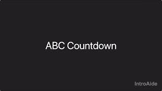ABC Countdown (I)