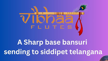 G sharp base flute sending to siddipet telangana