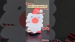 Simple Paper Santa Claus Decoration 🎅 DIY #christmasdecoration