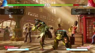 SFV Season 2.5: Urien midscreen Nemo set up expanded
