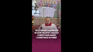 No Longer Happiness In Our Hearts Gazas Christians Mark Christmas In Grief