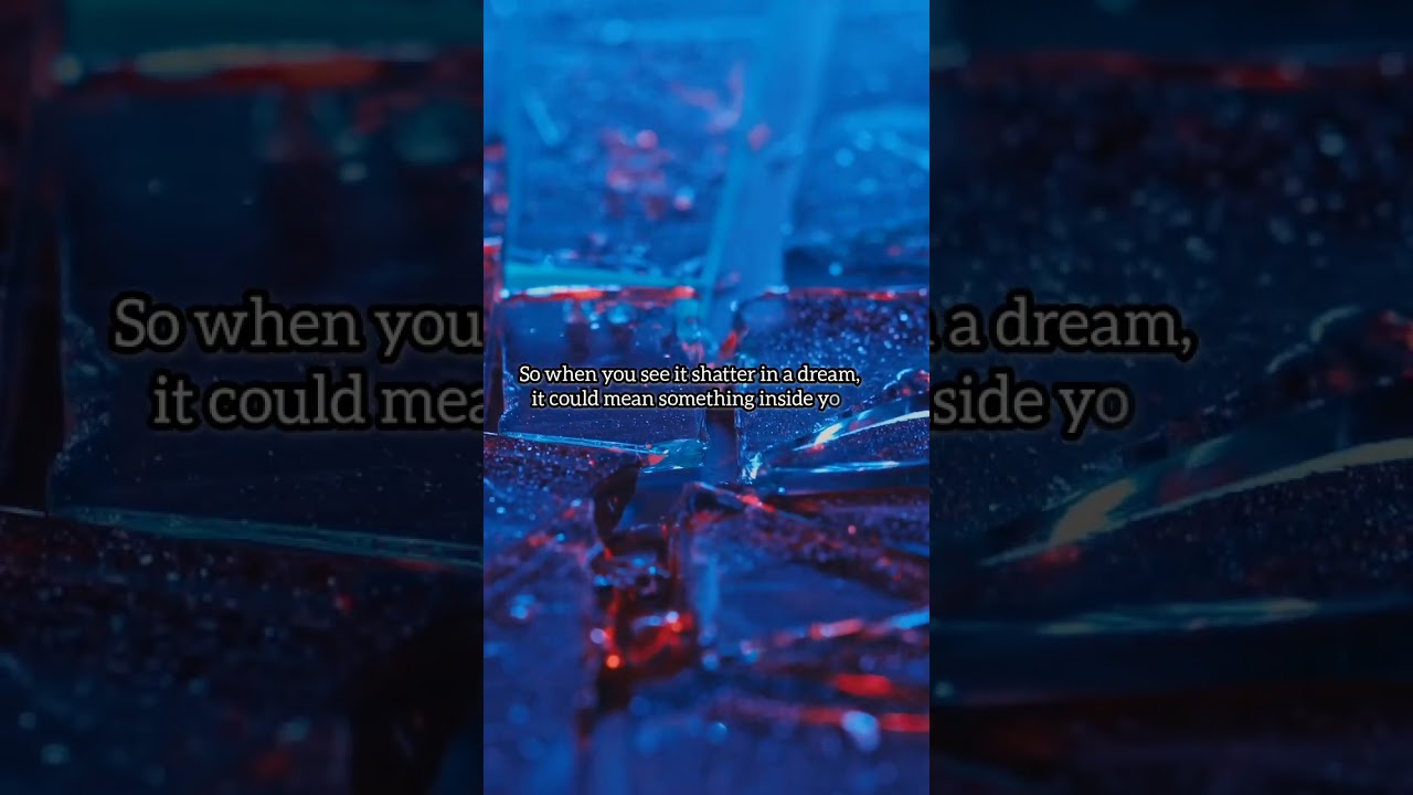 Dream of Breaking Glass? This Is What It’s Really Telling You 🩶💔✨
