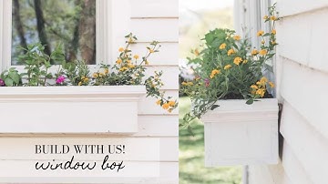 How to Build a Window Flower Box | Spring Garden Tutorials