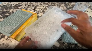Wibimen Mini Ice Cube Trays - Too Small?