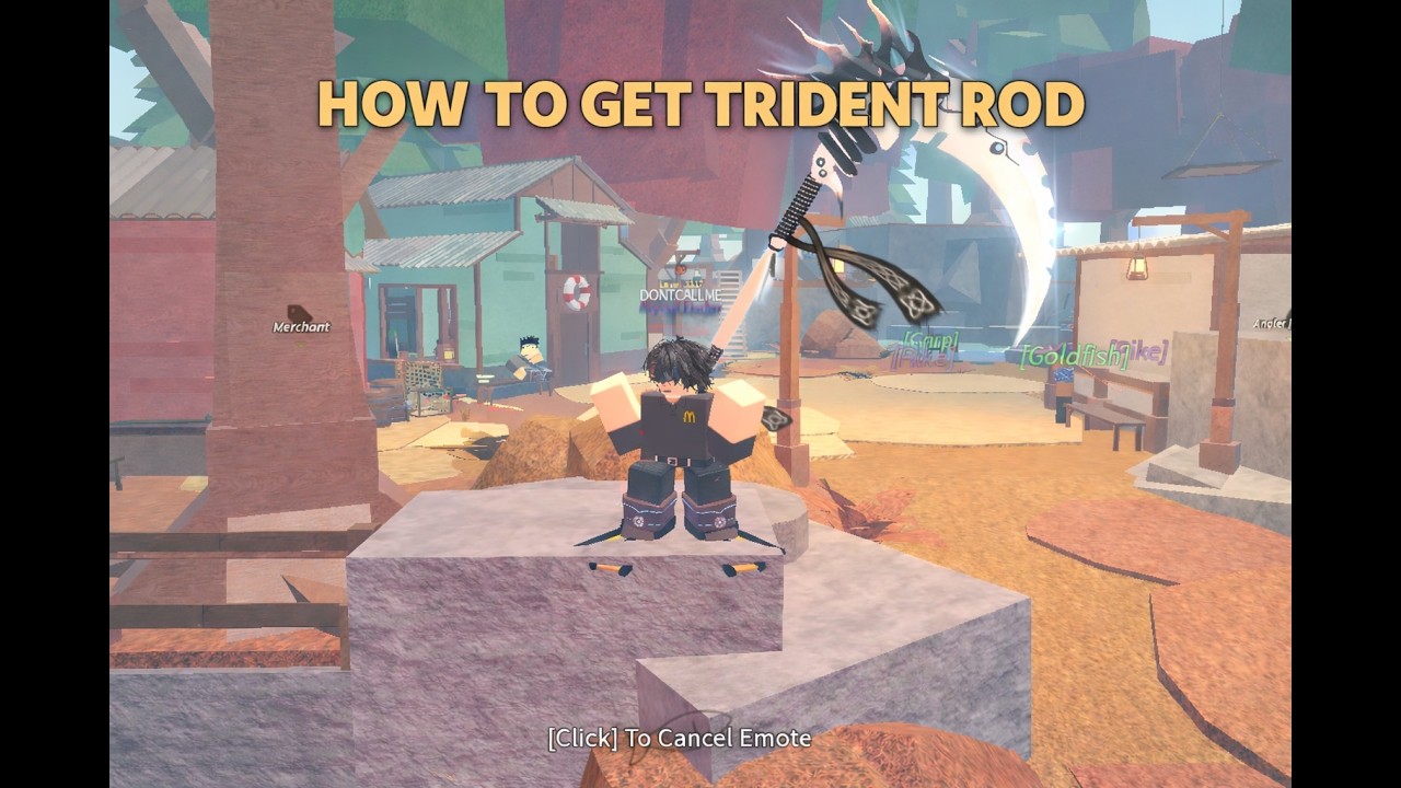 Trident Rodc how to get the trident rod - YouTube