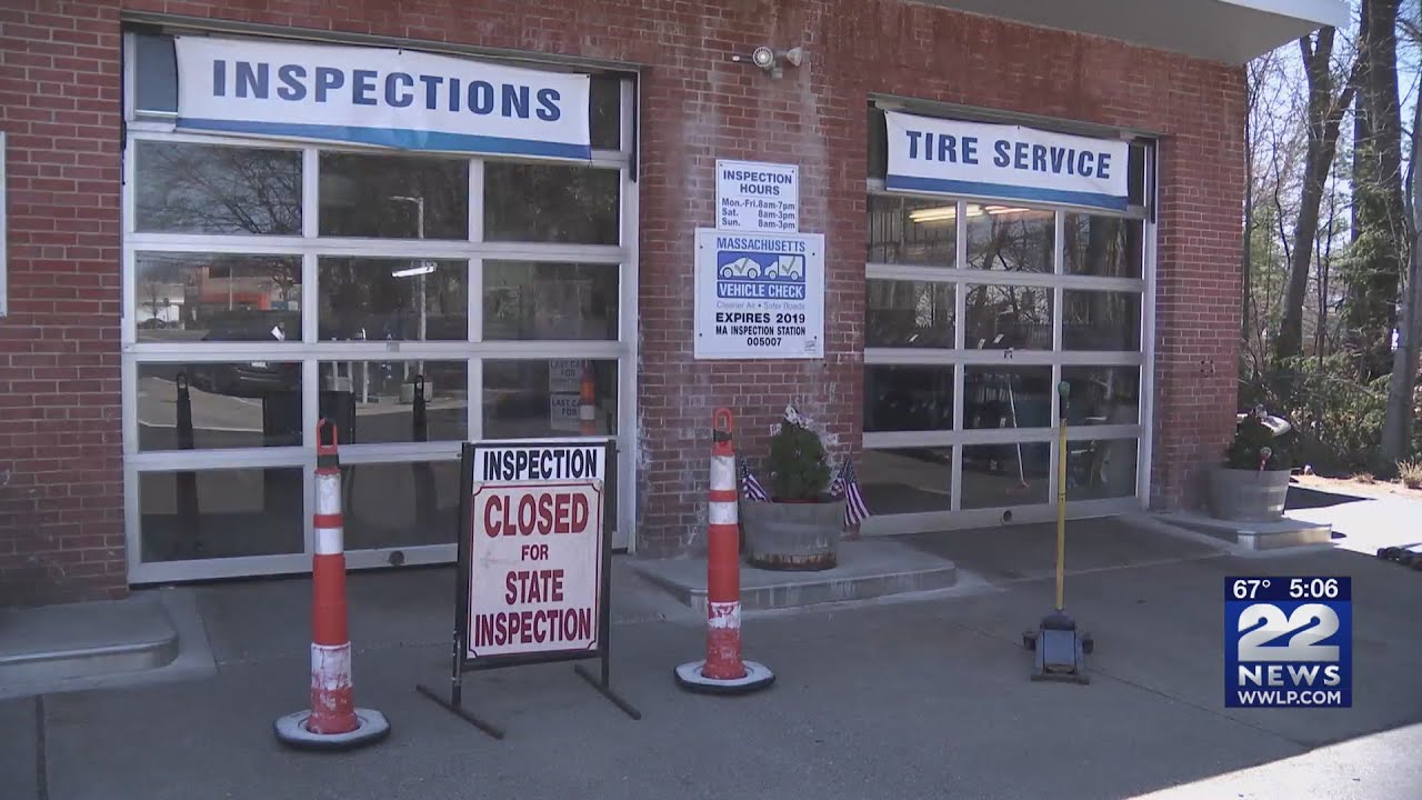 Massachusetts vehicle inspection system outage at Registry of Motor