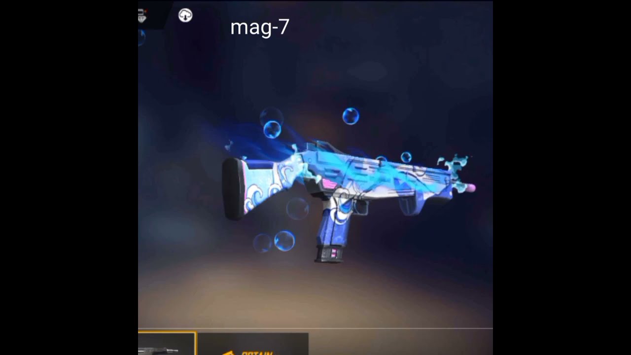 legend Mag-7 gun skin new update freefire