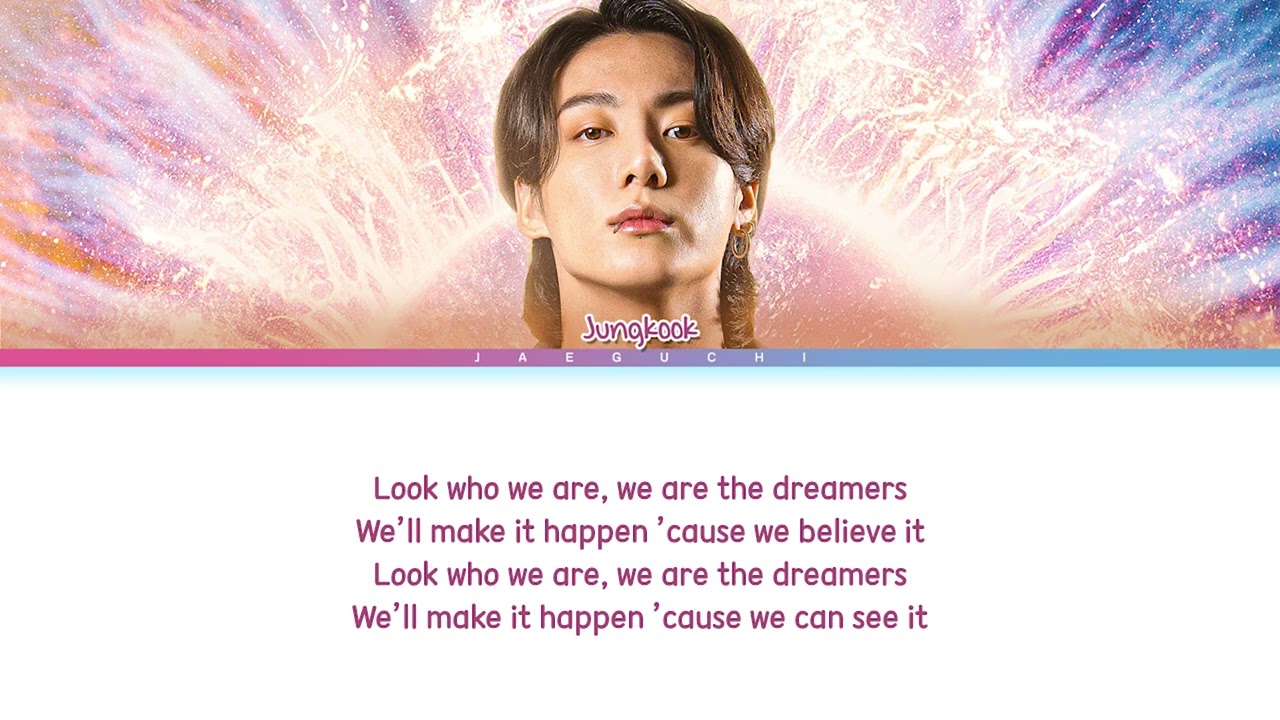 BTS Jungkook - Dreamers Lyrics (FIFA World Cup 2022 Official Soundtrack)