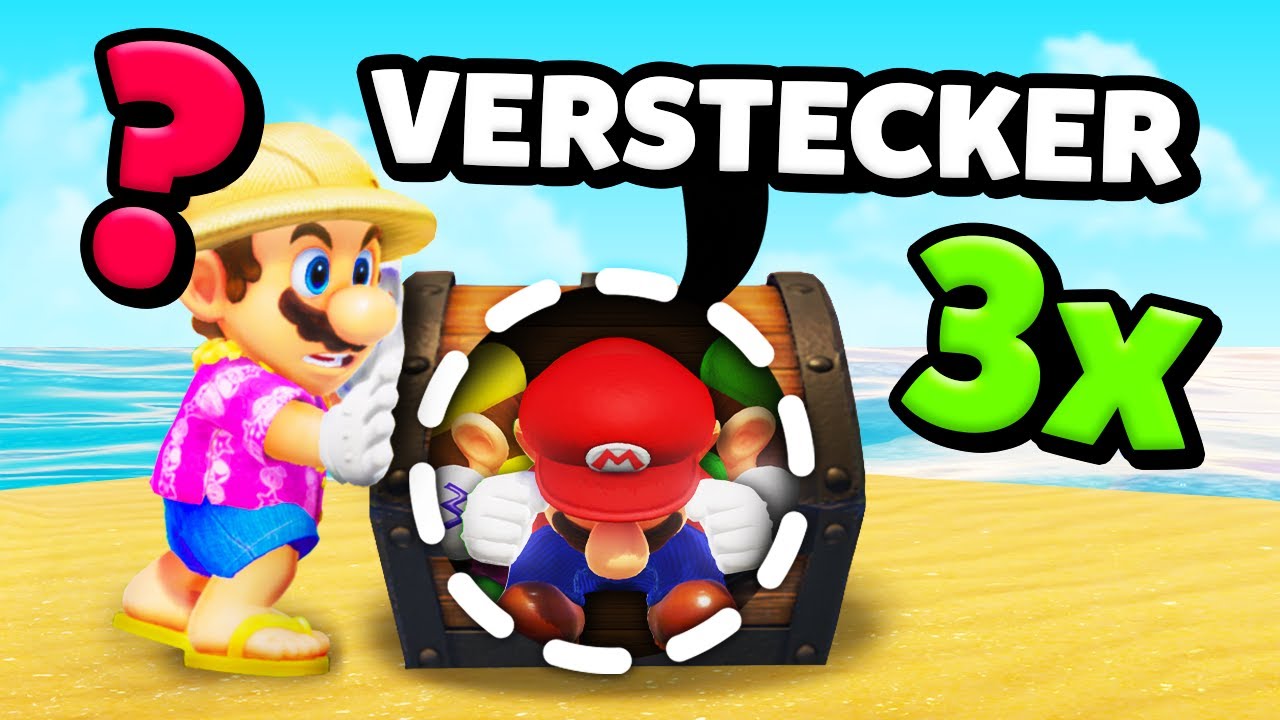 Wir verstecken uns GEMEINSAM in Hide and Seek! (Mario Odyssey Multiplayer)