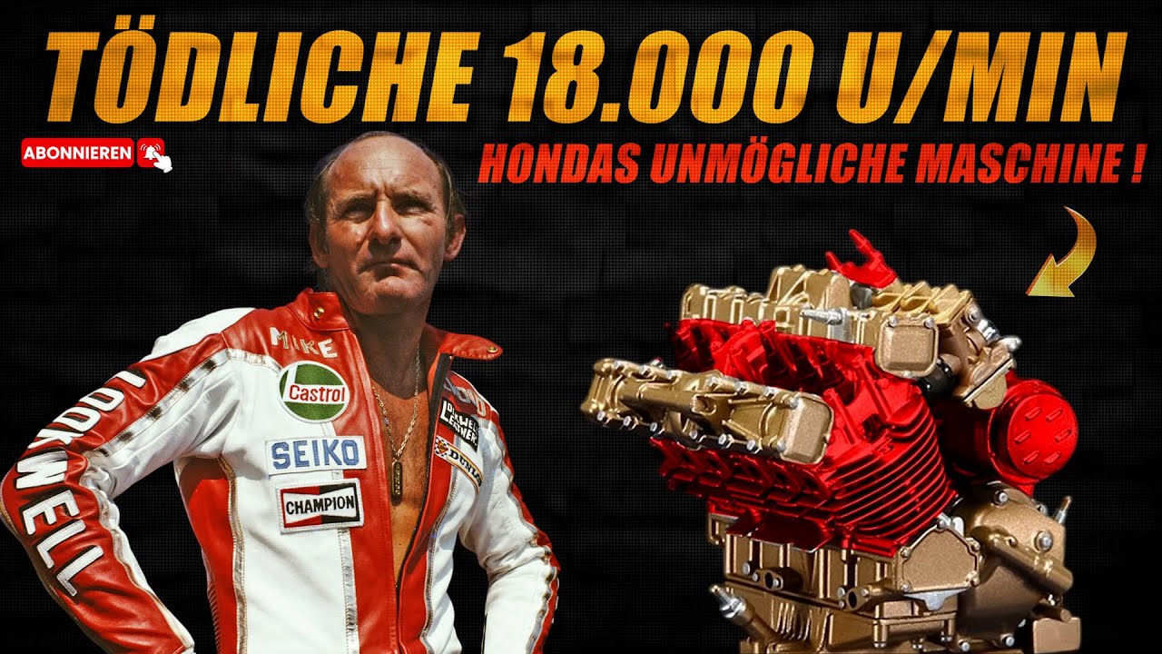 Warum der Reihensechszylinder der Honda RC166 Mike Hailwood sprachlos machte!