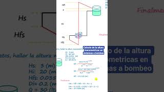 Calculo de la altura manometricas en sistemas a bombeo