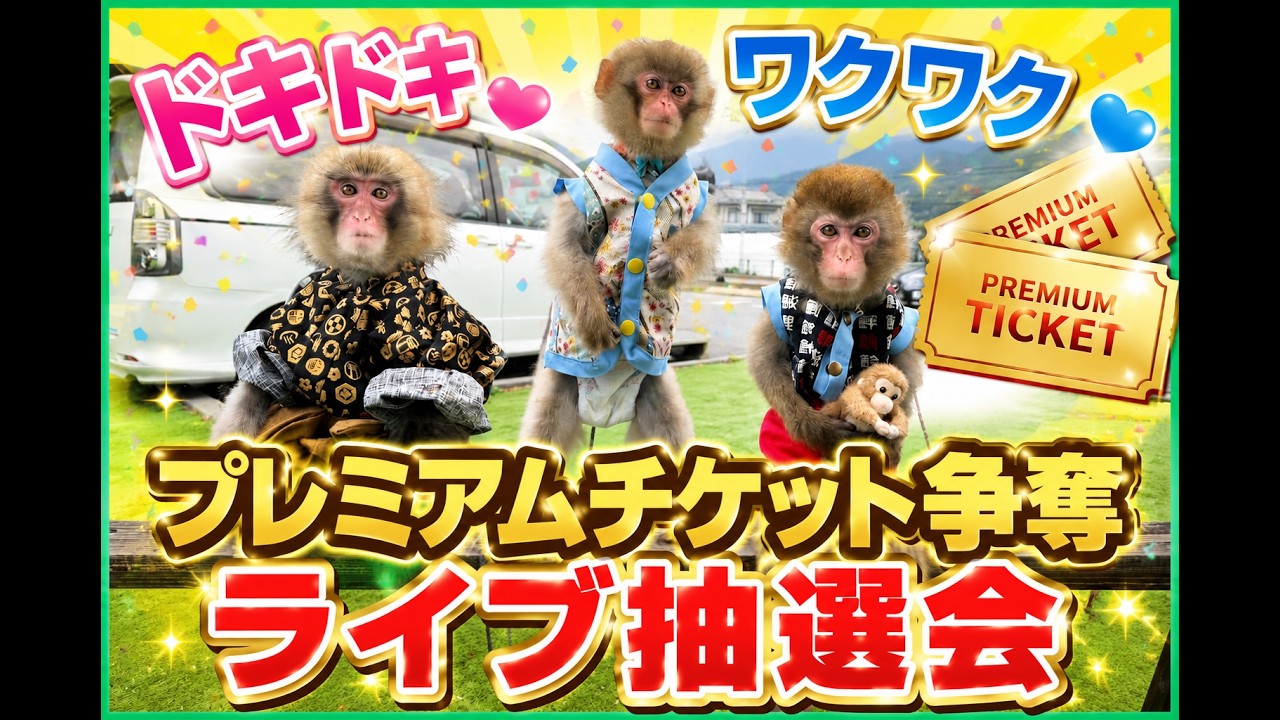 プレミアムチケット抽選ライブ!!