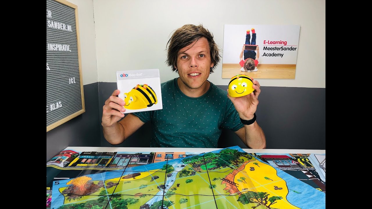 Hoe werkt de Bee Bot? Versie 2019