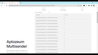 MULTISENDER TESTNET 1.0 WITH APTOS COIN