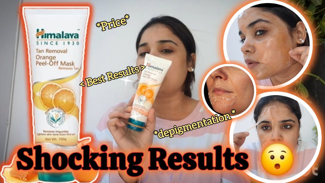 Orange Peel off mask 🍊| Tanning removal | Honest Review 
