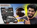 Buildskill professional Impact Drill Tool Kit 136 Accessories unboxing and review