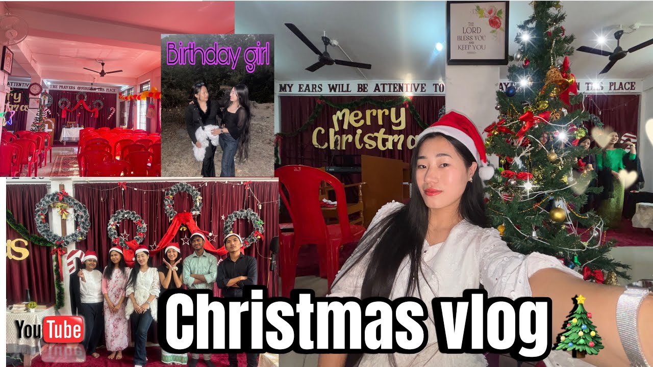 CHRISTMAS 🎄 & MY FRIEND BIRTHDAY 🎂 vlog || 