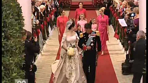 Frederik & Mary's Royal Wedding 2004: Departure fr...
