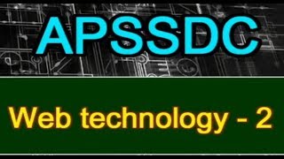 Web Technology  - 2   ||   APSSDC   ||    MANATV    ||  07-02-2018 screenshot 5
