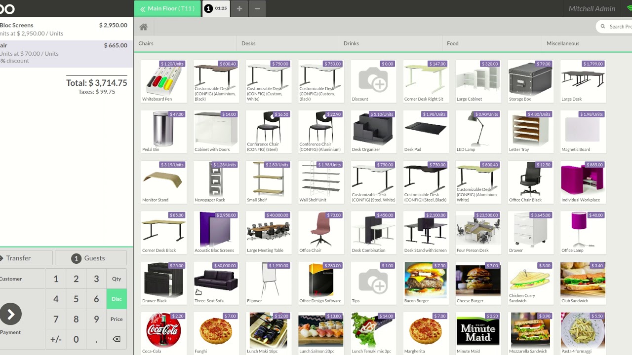 POS Kitchen Receipt Arabic || POS Arabic Receipt with Kitchen order Receip