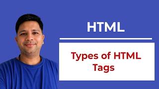 Types of HTML Tags | Complete Explanation with Examples