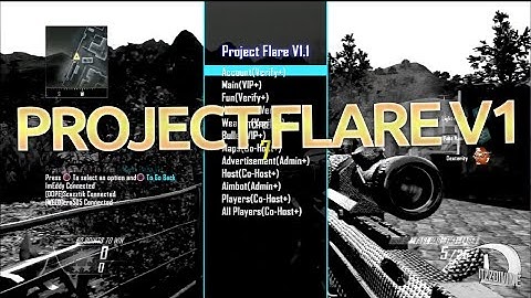 [PS3] Project Flare V1 Black Ops 2 GSC Mod Menu [1.19]