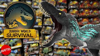 Jurassic World Survival Muscle Madness Tyrannosaurus Rex + Scan Code!