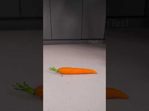 Sneakers vs carrot ASMR