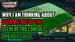 Seedi Campaign: Retro CD based console: to back or not to back?