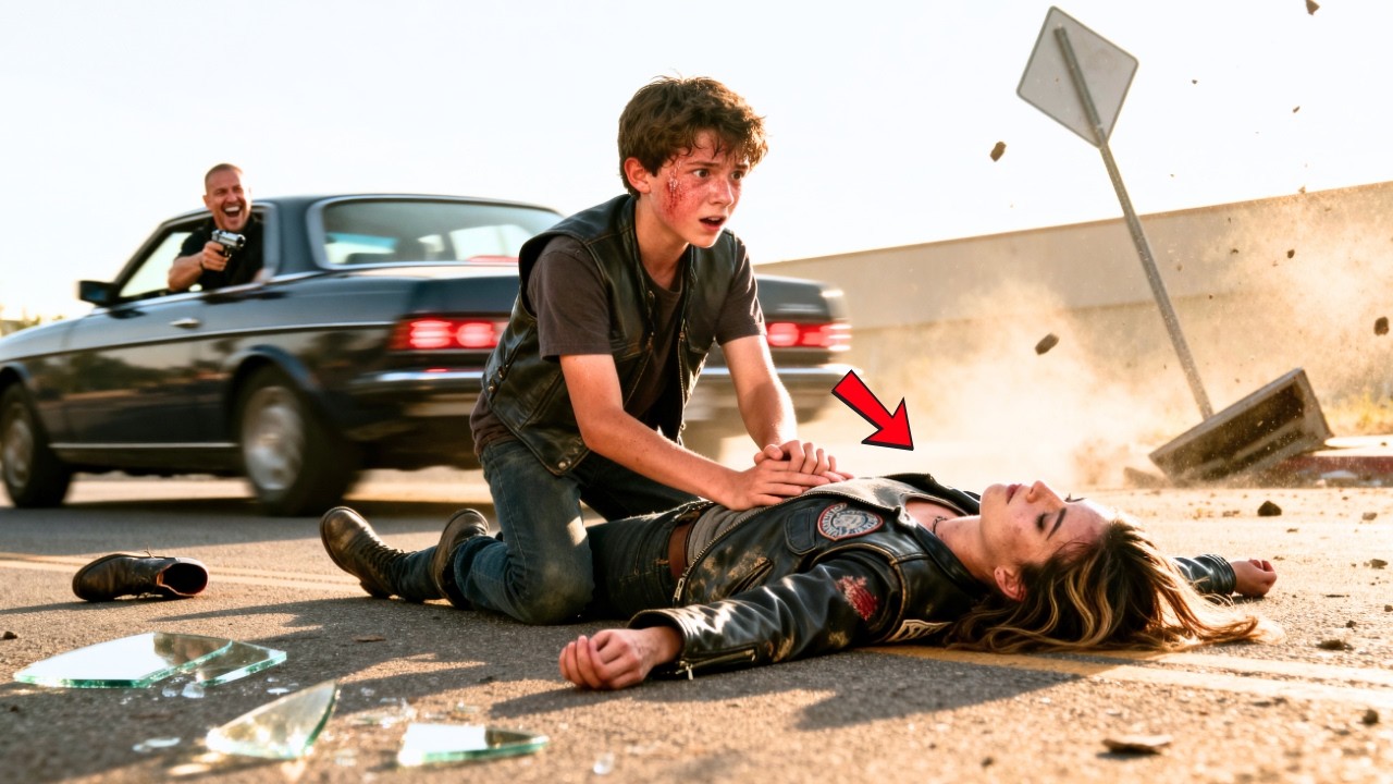 Orphan Teen Gave CPR to a Hells Angel Sister After a Hit-and-Run, 102 Bikers Paid Respects