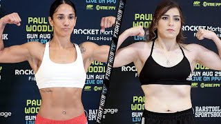 AMANDA SERRANO & YAMILETH MERCADO FIGHT READY AS BOTH MAKE WEIGHT AHEAD OF TITLE FIGHT