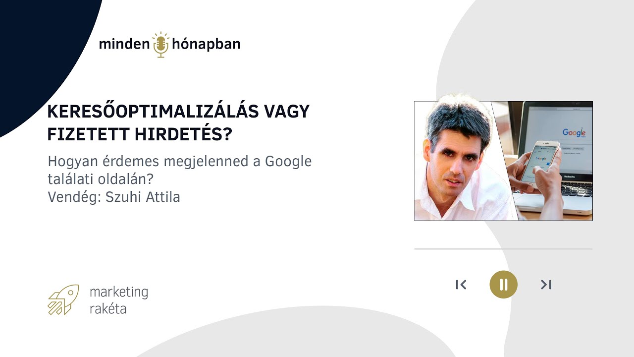 Keresőoptimalizálás (SEO) vagy fizetett hirdetés (PPC)? - Marketing Rakéta S01E03