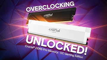 Crucial DDR5 Pro Memory: OC Gaming Edition