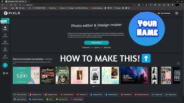 HOW TO MAKE AN AWESOME YOUTUBE PROFILE PIC FOR FREE!