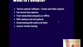 Panopto Overview Screencast