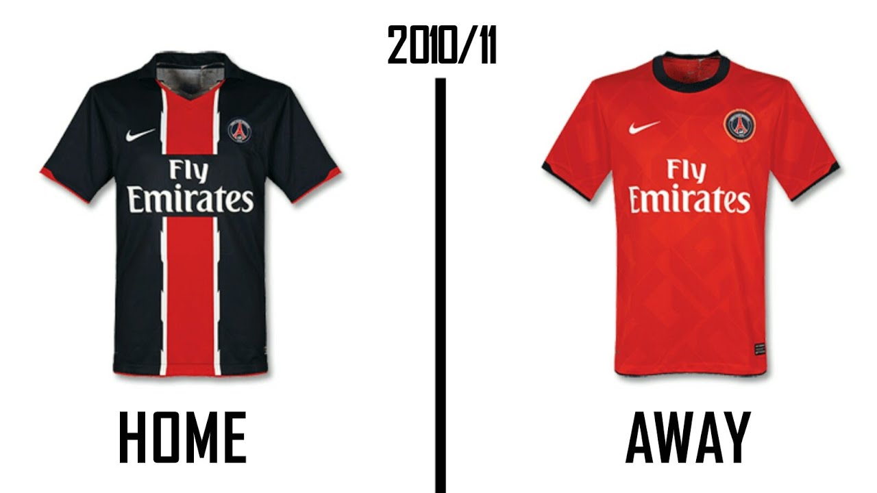 psg jersey 2010