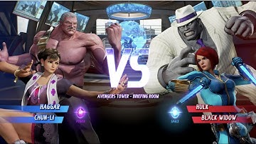 Haggar and Chun-Li vs Haggar and Cun-Li - MARVEL VS. CAPCOM: INFINITE